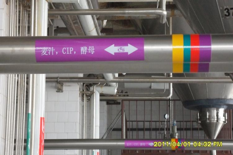 工业管道标识全指南 啤酒厂、天然气及工厂管道标识的价格、厂家与选型要点